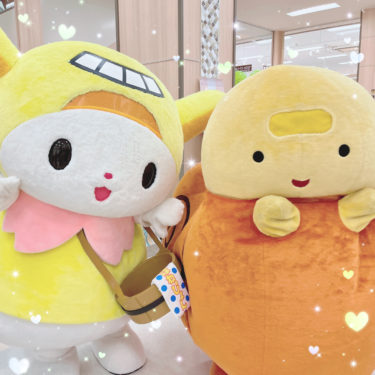 はねぴょんとOSEKKAIくん＠里親制度パネル展